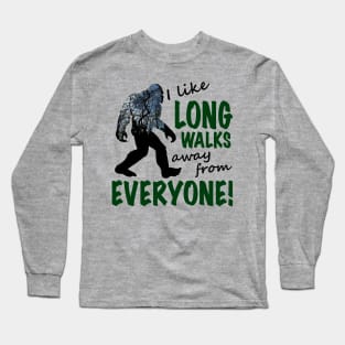 I like Long Walks Long Sleeve T-Shirt